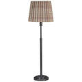 Polly Buffet Lamp, Blacken Brass/Umber