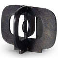 Modernist Short Sculpture, Brass