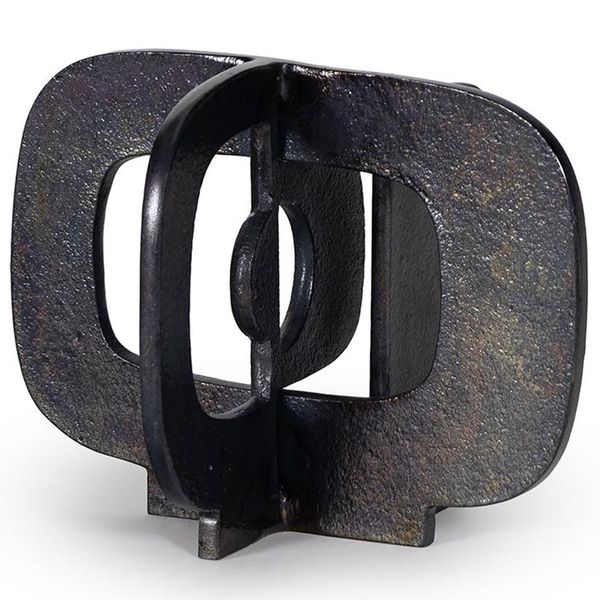Modernist Short Sculpture, Brass