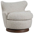 Vale Swivel Chair, Warm Pebble