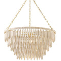 Hartley Tischlampe, Aged Brass/Ceramic Amphora
