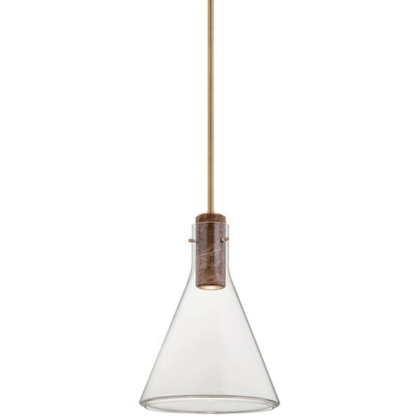 Polly Chandelier, Natur Brass/Olive